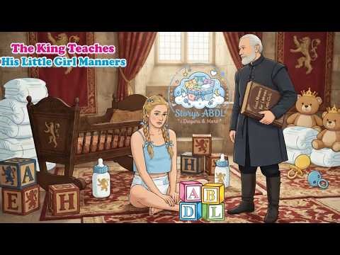 The King Teaches His Little Girl Manners | ABDL ASMR Bedtime Story