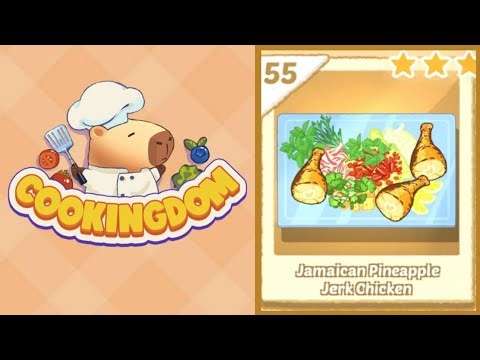 Cookingdom Level 55 Jamaican Pineapple Jerk Chicken