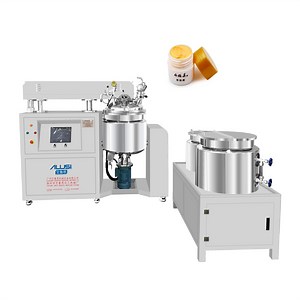 [Hot Item] 100kg Industrial Stirred Reactor Chemical Jacketed Reactor Vacuum Homogenizer Mixer Emulsifier Machine for Homogenizing Cream Ointment