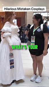 Hilarious mistaken cosplays just keep coming out of Dragon Con! Thank you to the cosplayers who stopped to chat with us. We love seeing all the different cosplays and hearing stories of what they have been mistaken for! #cosplay #disney #dracula | Con Culture Podcast