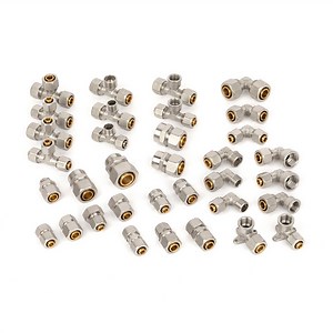 [Hot Item] Straight Male Plumbing Screw Coupling Pipe Fittings Brass Compression Fitting