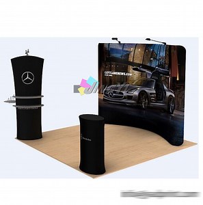 [Hot Item] Quick Assembly Tension Fabric Exhibition Display Trade Show Booth