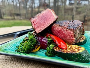 Steak and Veggies | GrillinFools.com