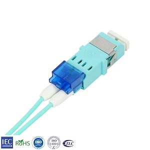 [Hot Item] Chinese Top Supplier Network Cable Jumper Om3 LC Duplex Optical Fiber Pigtail LC Patch Cord