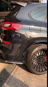 Carbon fiber rear diffuser for BMW X5 G05 2018-2022 100% visible carbon