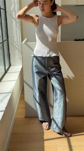 The Chester Jean in Silver. Limited, loved, and already a customer favourite. | Alpha60