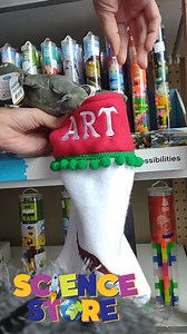 These PLUS PLUS building tubes are literally stocking shaped! | Terre Haute Children's Museum