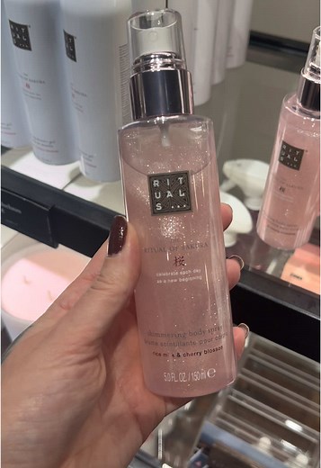 Discover the New Sakura Shimmer Body Spray