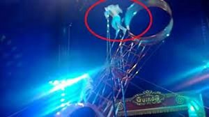 Un trapecista del Circo Quirós sufre en Madrid un accidente al caer de una altura de 7 metros