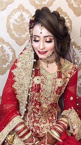 Our gorgeous signature bridal makeover by AqsaDanish ✌🏻 | Flourish Salon By Aqsa Danish