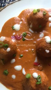 1.7K views · 72 reactions | For which you guys are showering this much love梁 “””cooking video””” New cooking video is loading stay tuned Guess the dish = Malai kofta/Beef kofta ???? | Served by Saiba | Facebook