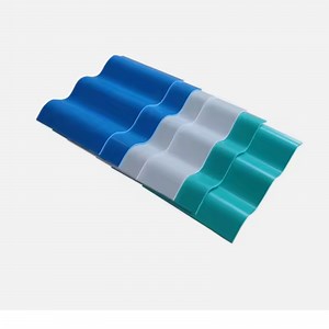 [Hot Item] High Temperature Resistance PVC Roofing Panel Corrugated Heat Insulated ASA Synthetic Resin Roof Tile Roofing Shingles