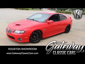 2005 Pontiac GTO For Sale, #2801 Gateway Classic Cars of Houston Showroom