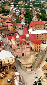 🏛️🌿 Exploring Fianarantsoa is a journey into an authentic city. Stroll through its streets, admire traditional houses, and soak up the warm atmosphere ✨ Every corner tells a story and showcases the richness of local culture. 🎥@drones.mg Madagascar from above | Madagascar Tourism