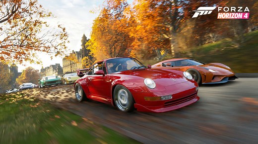 Forza Horizon 4 4K Xbox One Gameplay | E3 2018