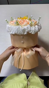 #bouquettutorial #rose #ribbonflowers | Kim Kim