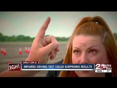 Impaired driving test yields surprising results
