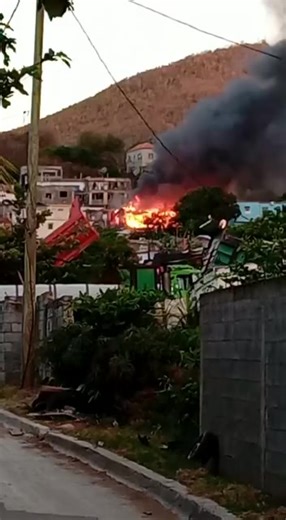 House fire in Dutch Quarter. | SMN News
