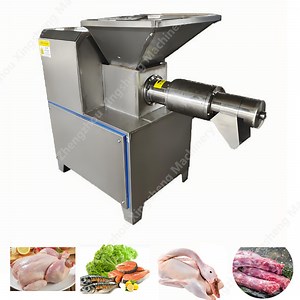 [Hot Item] Industrial Bone Meat Separator Stainless Steel Poultry Fish Deboning Machine High Efficiency Low Loss