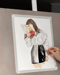 Kako ti ide slikanje akvarelama?🎨 Ukoliko tražiš četkicu koja će tvoje delo dovesti do profesionalnog nivoa, evo je 👉 https://bit.ly/3qilske | ARTMIE.rs