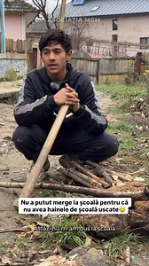 257K views · 10K reactions |  Nicolae nu a putut merge la școală...