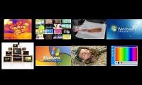 Mix of 8 videos from youtube : annoying goose 1 nick jr randomness and ear rape party