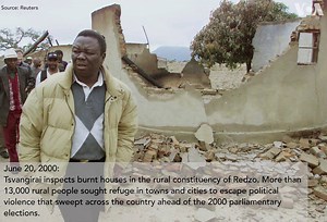 Nhorowondo yehupenyu hwaVaMorgan Tsvangirai avo vacharadzikwa kuBuhera mangwana. Mifananidzo: Reuters. Vhidhiyo: Tatenda Gumbo. Wonayi motumirawo vamwe nekudzvanya pakanzi "share". | VOA Shona