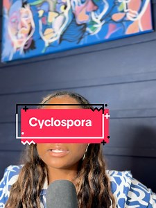 Cyclospora/Cyclosporiasis isn't a get skinny quick thing From the CDC: Signs and symptoms People experience symptoms of cyclosporiasis about one week (ranging as soon as 2 days – 2 weeks or more) after consuming food or drinking water containing Cyclospora. Some people who are infected, particularly people from areas where cyclosporiasis is endemic (regularly occurring within an area or region), may not have any symptoms. Without treatment, symptoms can last anywhere from a few days to a month o