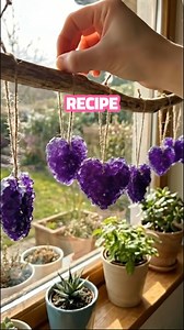 700K views · 7.3K reactions | Materials 1 clear glass jar Purple...