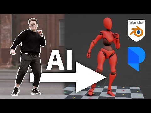 Free AI Mocap from Video! Plask & Blender Tutorial