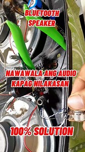95K views · 1.1K reactions | Bluetooth speaker nawawa ang tunog kapag nilakasan repair tips and tricks #amplifierrepair #pcbrepair #deadamplifier #amplifiernopower #electronic #repair #free #training #fault #diagnosis #lessons #troubleshooting #troubleshooting #school #course #Bluetooth #bluetoothspeaker | Jose Sammy Pedrano Tambiga | Facebook