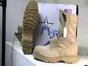 McRae 3187 Hot Weather Desert Military Boot