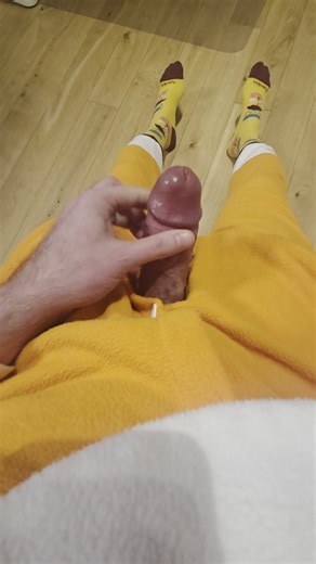 Cumming in my fox kigurumi pajamas