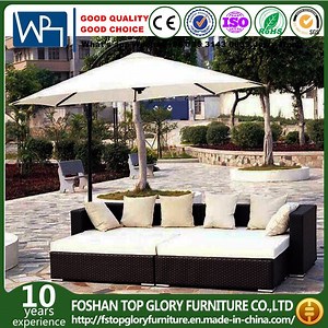 [Hot Item] Garden Sun Lounge Patio Wicker Furniture Sets with Cushion
