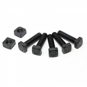 [Hot Item] Black Oxide Carbon Steel Coating DIN21346 Square Head Bolts for Shaft Guides