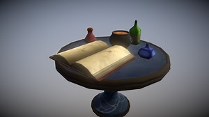Textures: Alchemy Table - 3D model by ziradavine