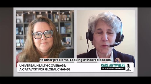 ICN delivers strong #UniversalHealthCoverage message in “Care Anywhere” interview and World Health Organization (WHO) #EB156 meetings. ➡️ Watch ICN President Pamela Cipriano CGFNS International interview below and learn more here: bit.ly/3EsHdu5 #UHC2030 #SDG3 #HealthForAll | ICN - International Council of Nurses