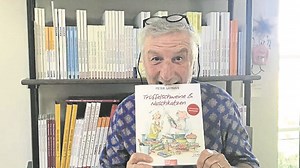 Peter Gaymann und seine Yoga-Hühner: Schäftlarn ist der Mittelpunkt des Huhniversums