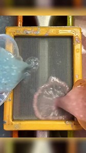 This paper has a traders joe bag in it. #SmallBusiness #handmade #handmadepaper #watercolorpaper #papermaking #papermakingasmr #Danny | Handymade | Facebook