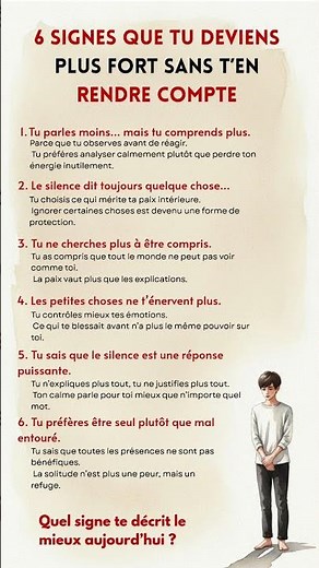 6 signes que tu deviens plus fort sans t’en rendre compte