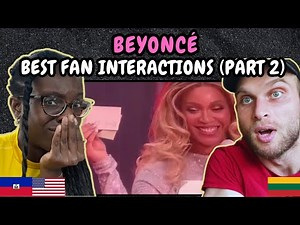 REACTION TO Beyoncé - Best Moments Between Her & Fans Compilation RWT 2023 (PART 2)