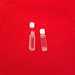 [Hot Item] Colorimeter Cuvette Clear Quartz Fluorescence Screw Cover Optical Glass Cuvette