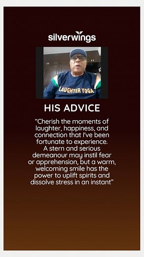 Meet Dr. Umesh Sehgal, a Laughter Yoga expert and SilverWings Awardee 2023. He believes that our well-being is hidden in our laughter and strives to spread the message of peace, prosperity, joy, and camaraderie in society through the gift of laughter. In his dental clinic, Dr. Sehgal has witnessed the transformative power of humor. Instead of engaging in somber clinical discourse, he breaks the ice with a genuine smile and a light-hearted joke. This simple act instantly alleviates anxiety, creat