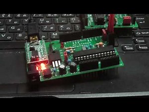ATMEGA328に、Arduino "AS" ISPでBOOTLOADER書き込み