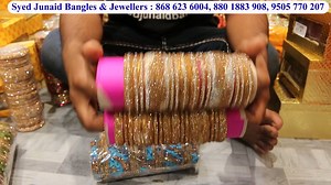 Hyderabad hand made bangles With Price CZ Jewellery Available...