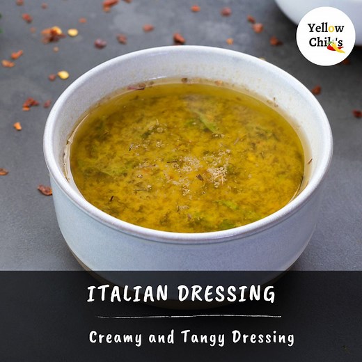 13K views · 203 reactions | Homemade Italian Dressing Recipe: A Versatile Dressing Perfect for Salads, Sandwiches, and More! | Yellow Chili's | Facebook