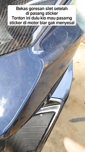 Siapa bilang pasang sticker klo sudah lepas baret baret kena bekas goresan silet Tonton ini sebeoum pasang sticker biar gakenyesal #cuttingsticker #wrappingsticker #edukasi | Wildan Sticker