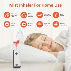 [Hot Item] Rechargeable Handheld DC Nebulizer Mini Portable Medical Air Compressor Nebulizer Machine for Child and Adults