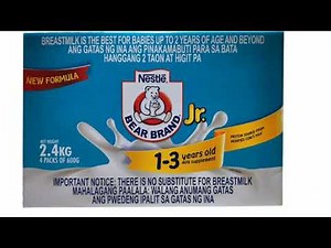 Bear brand jr. milk supplement