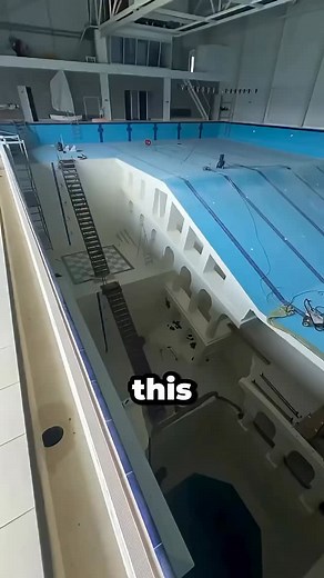 This is Deep Dive Dubai the world’s deepest pool, plunging 60 meters (197 feet) below the surface. When drained, it reveals a mind-bending concrete city hidden underwater, complete with tunnels, rooms, and eerie drop-offs. Designed for divers and thrill-seekers, this pool holds 14 million liters of water and looks more like a post-apocalyptic bunker than a training facility. With its surreal depth and sci-fi vibe, it’s one of the most extreme and fascinating places on Earth. #explorepage #weiife